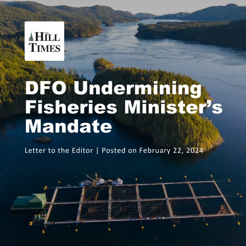 DFO Undermining Fisheries Minister’s Mandate