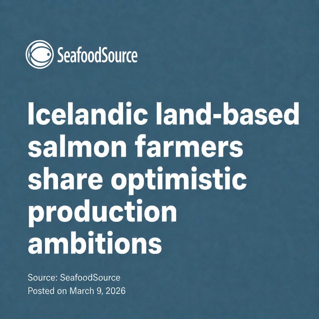 Icelandic land-based salmon farmers share optimistic production ambitions