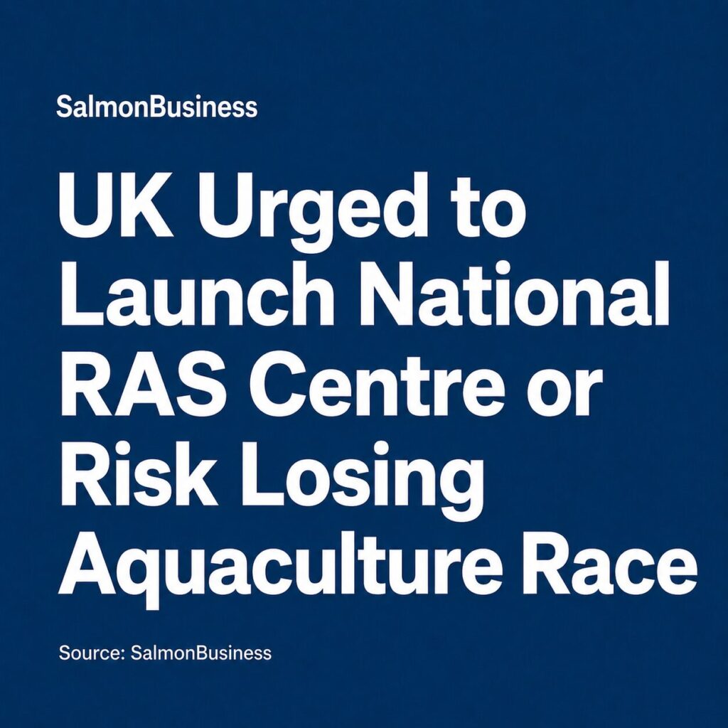 UK urged to invest in land-based aquaculture